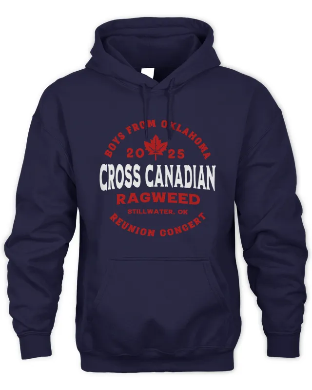 Hoodie Cross Canadian Ragweed 2025 The Boys From Oklahoma 