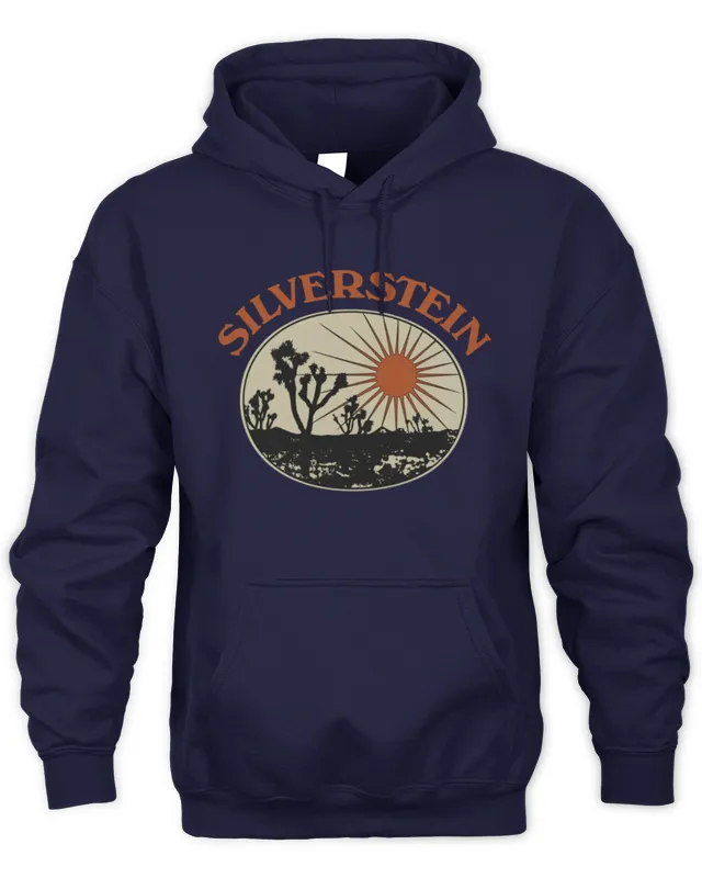Hoodie Silverstein Merch Joshua Tree Black 