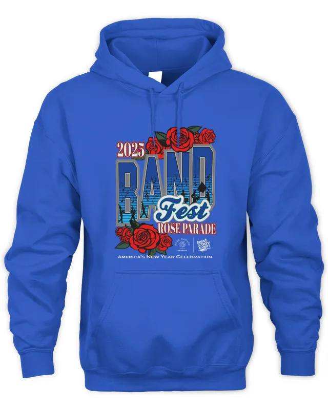 Hoodie Rose Parade 2025 Bandfest Tee