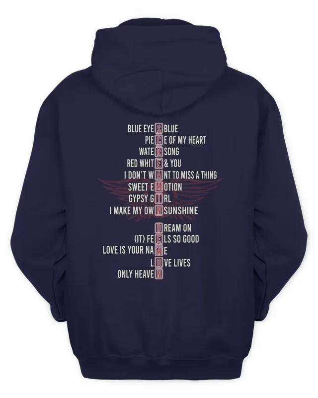 Hoodie Aerosmith Steven Tyler Dream On Dream In Unti Your Dreams Come True Hoodie