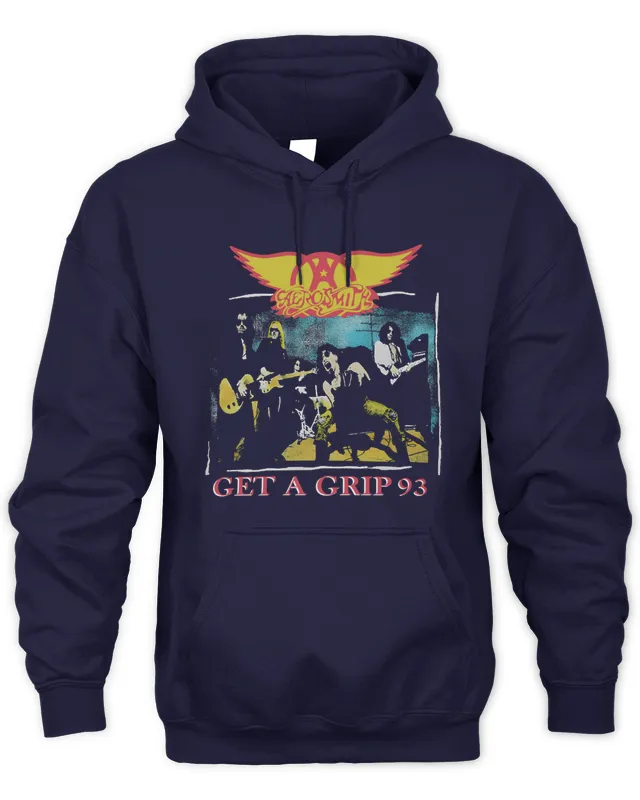 Hoodie Official Aerosmith Merch Get A Grip 93 