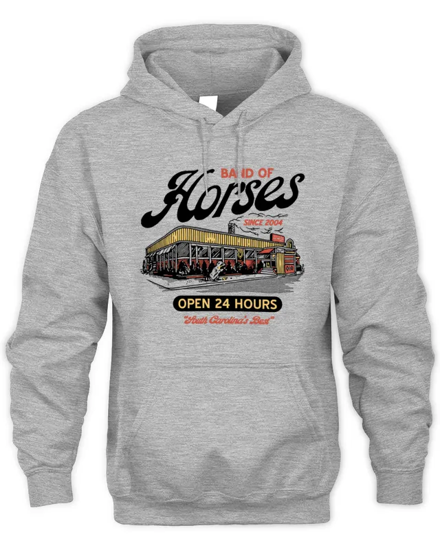New Hoodie Band Of Horses Merch Diner South Carolina’s Best