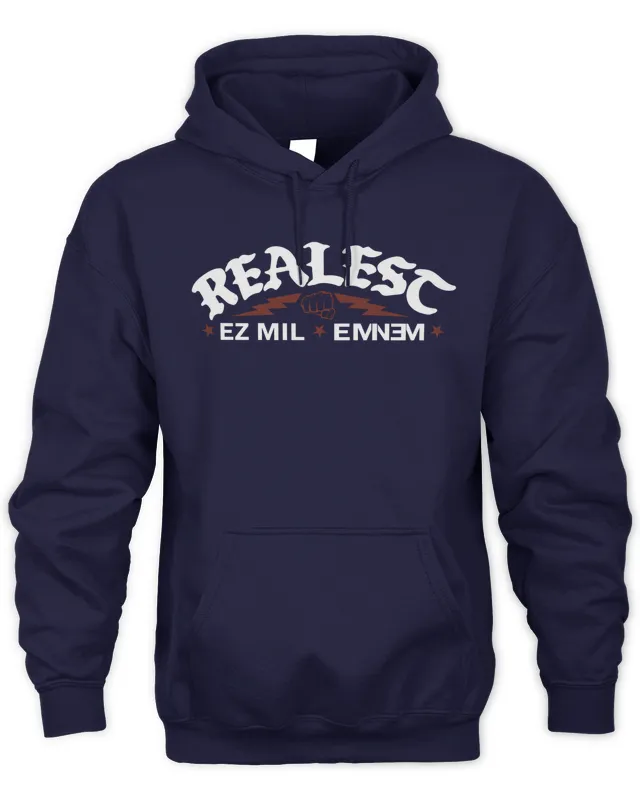 Hoodie Realest Ez Mil Eminem Hoodie Black
