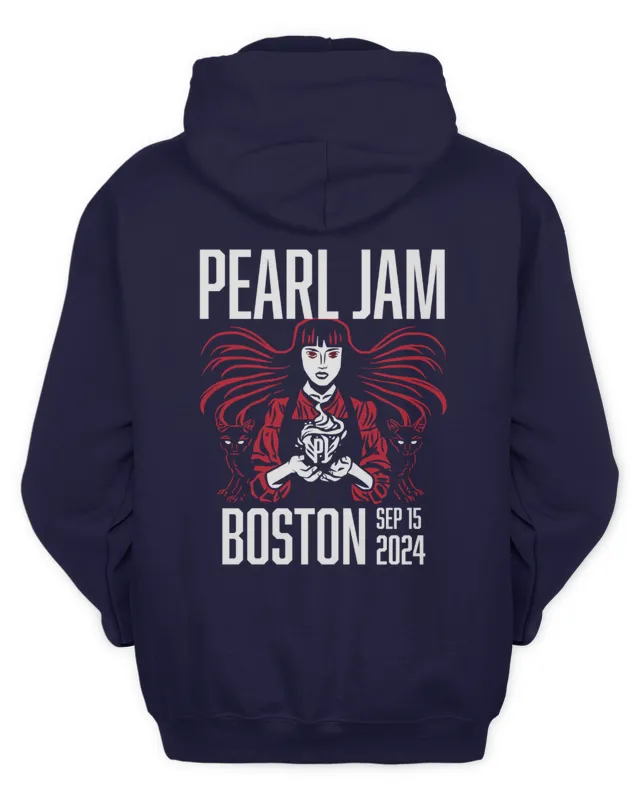 Hoodie Official Pearl Jam Dark Matter World Tour With Glen Hansard Boston Ma Fenway Park On Sept 15 Hoodie