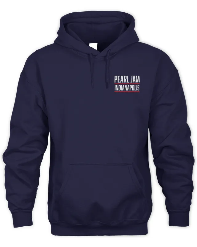 Hoodie Pearl Jam Merch Indianapolis In Ruoff Music Center August 26 