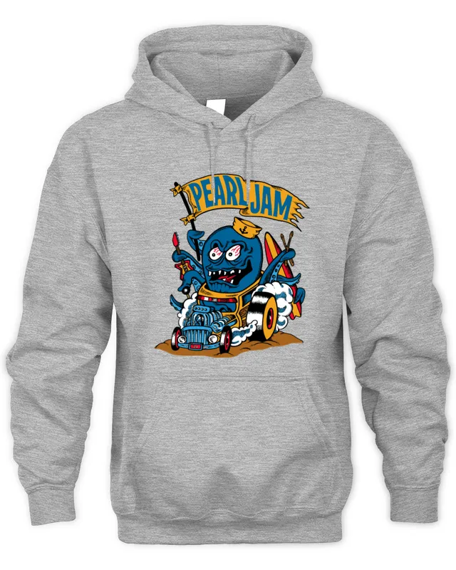 Hoodie Pearl Jam Rocktopus Tee For Ohana Festival In Dana Point CA On September 27th And 29th 