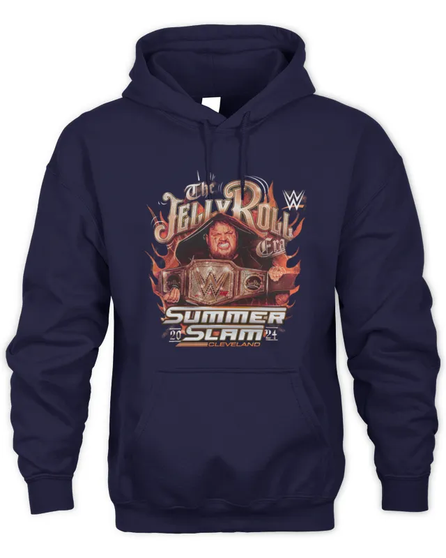 Hoodie Official SummerSlam Cleveland Jelly Roll Tee