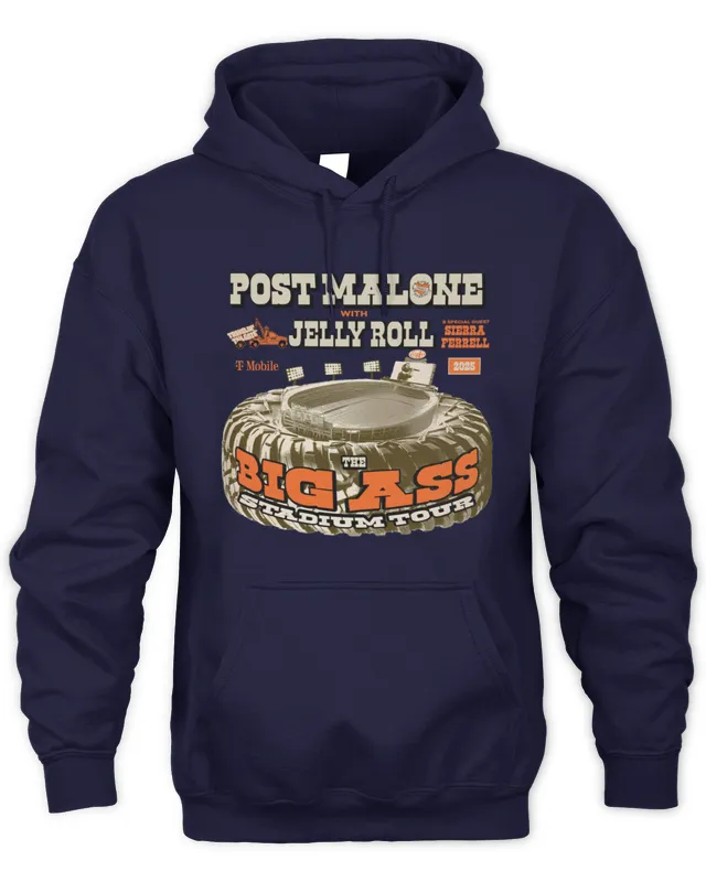 Hoodie Post Malone Merch With Jelly Roll The Fools For You Hoodie Swea