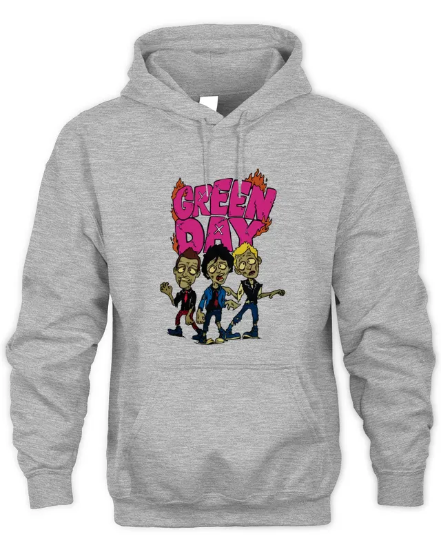 Hoodie Green Day The Saviors Tour White