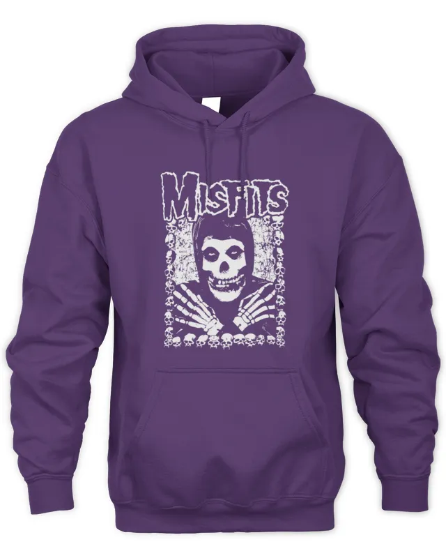Hoodie Misfits Merch Skulls 