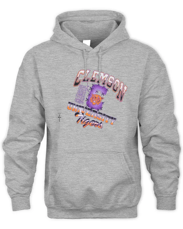 Hoodie Travis Scott CJ x Clemson University White