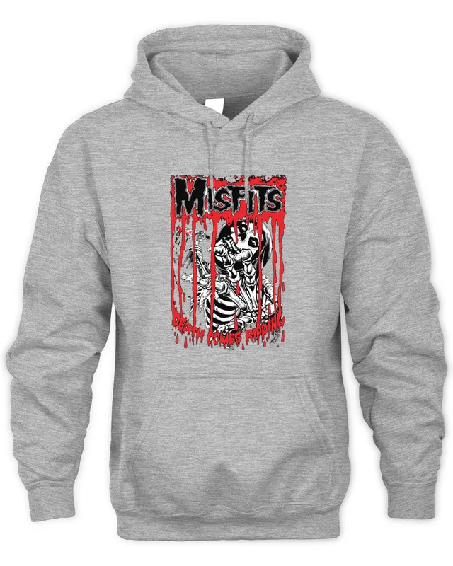 Hoodie Misfits Death Comes Ripping White