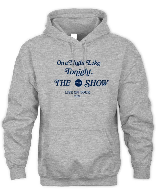New Hoodie Niall Horan Merch On A Night Like Tonight Cities White