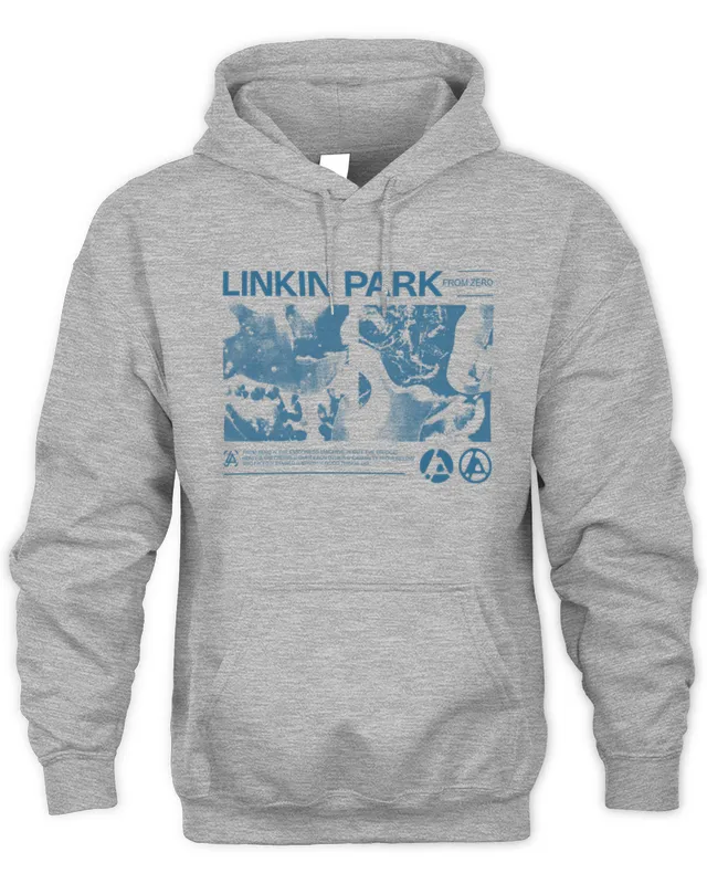 Hoodie Linkin Park Merch Band From Zero Tracks Tour White