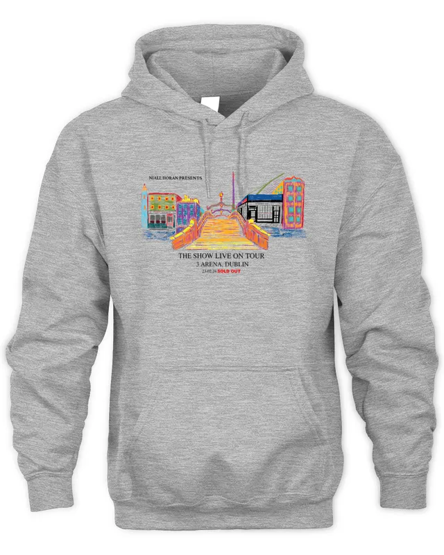 Hoodie Niall Horan Merch Dublin Night One Illustration Tee