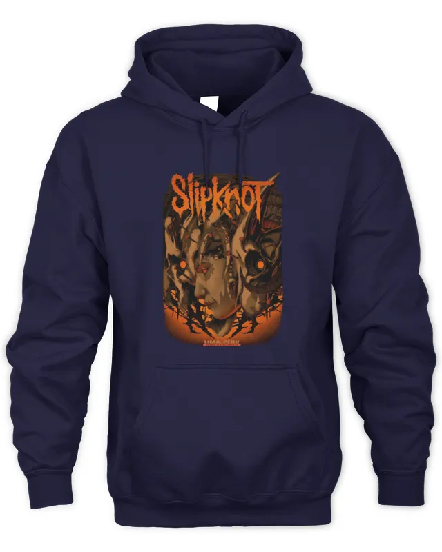 Hoodie Slipknot Tour Costa 21 Lima, Peru October 28 Tee 