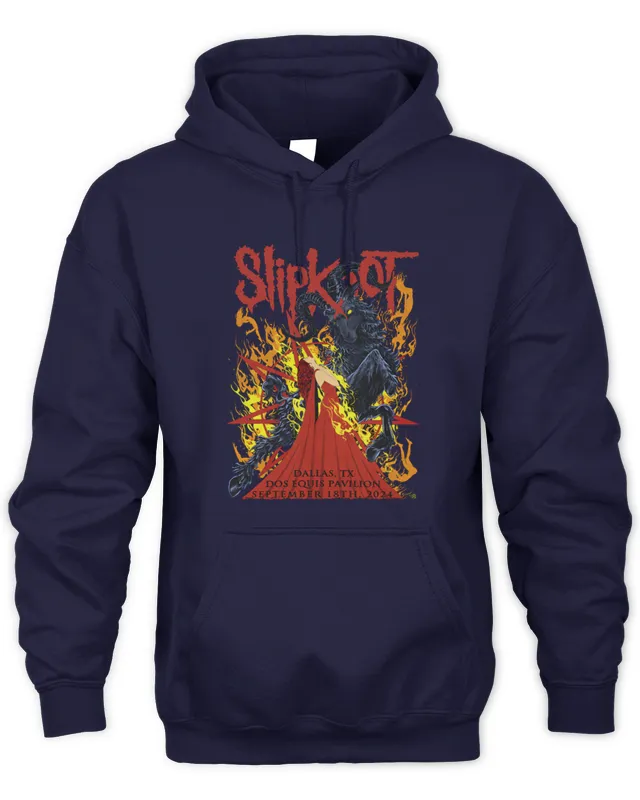 Hoodie Tour Dallas Slipknot Merch