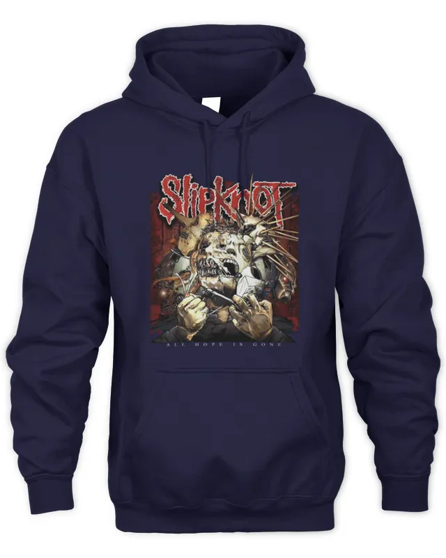 Hoodie Slipknot Merchandise All Hope Is Gone 