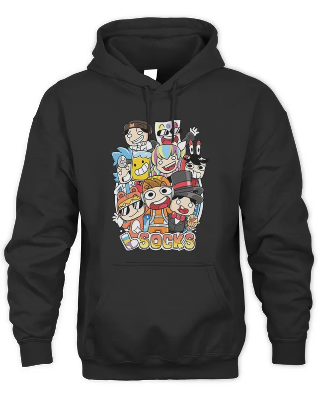 Socksfor1 Merch Socks Crew Hoodie