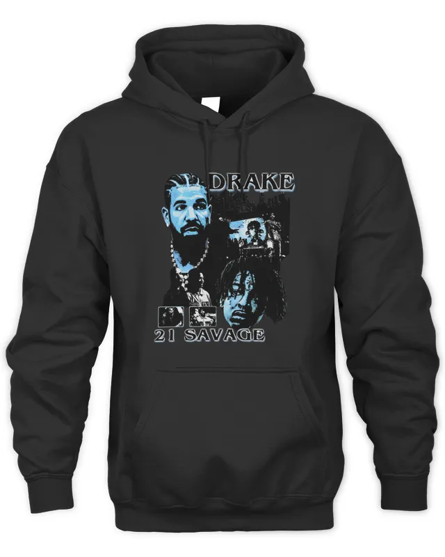 Drake And 21 Savage Merch Its All A Blur Hoodie