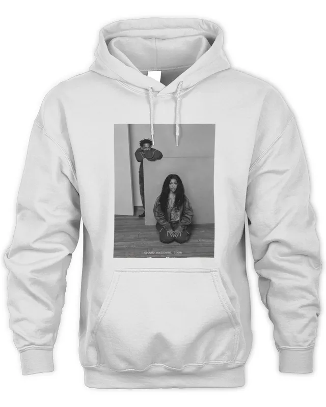 Sza Kendrick Lamar Tour Merch 2025 Grand National Tour Photo Hoodie