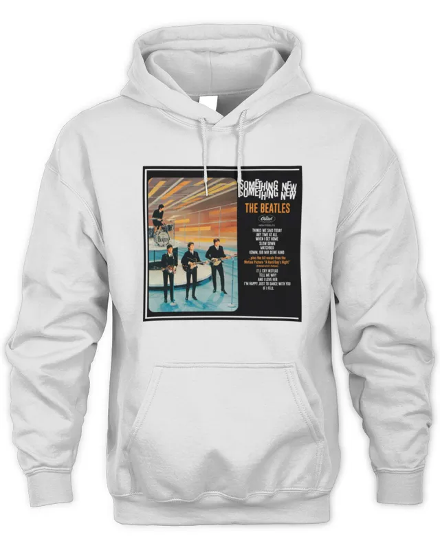The Beatles Official Store Something New Album Cover Hoodie