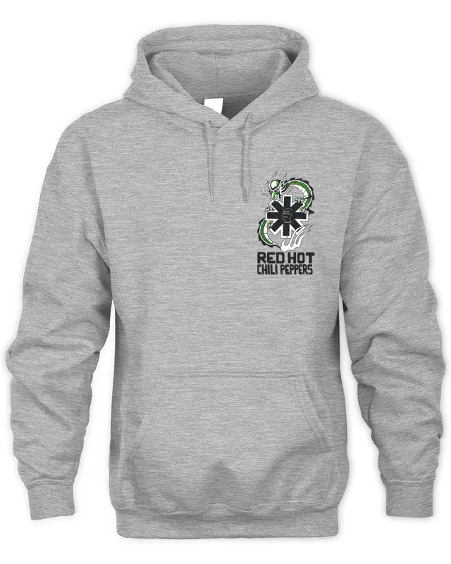 Hoodie Red Hot Chili Peppers x Brain Dead Yin Yang Tee 