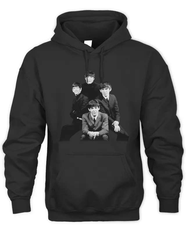 Official The Beatles Merch The Beatles Portrait Hoodie Hoodie