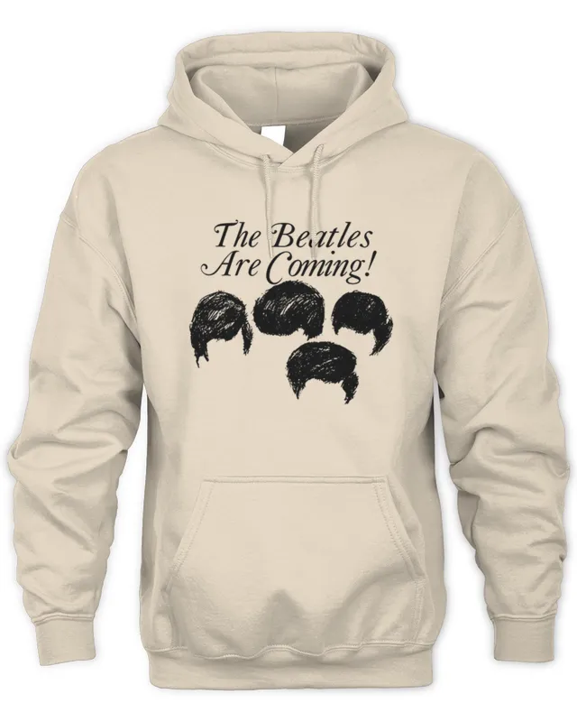 The Beatles Official Store The Beatles Are Coming Silhouette Hoodie