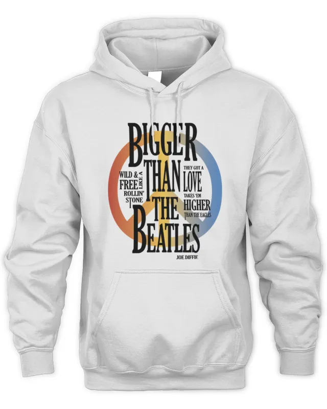 Joe Diffie Bigger Than The Beatles Joe Diffie Store Hoodie