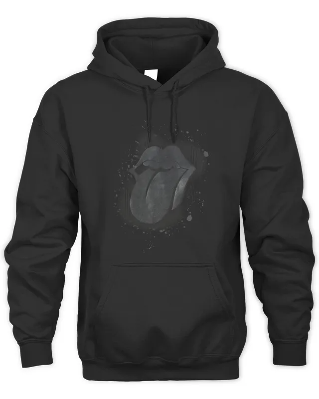 New The Rolling Stones Merch Store Paint It Black Hoodie