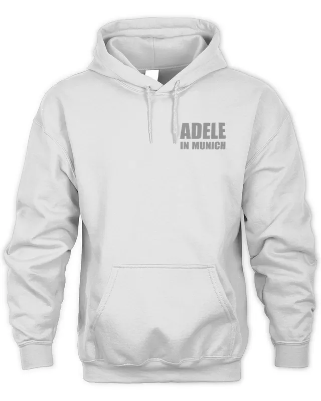 New Adele In Munich Merch Hoodie