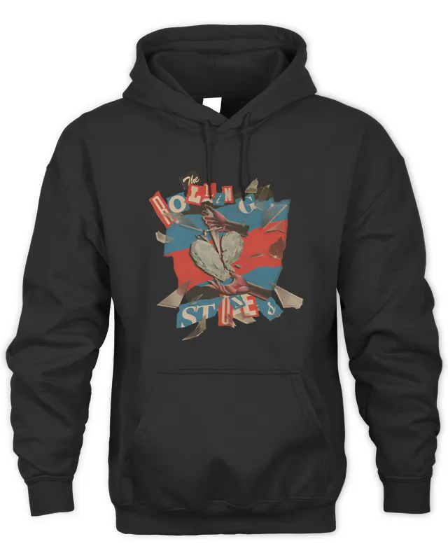 New The Rolling Stones Merch Store Hackney Diamonds Racket Setlist Hoodie