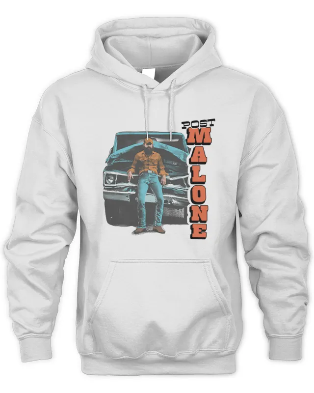 Post Malone F-1 Trillion Truck Post Malone Shop Hoodie