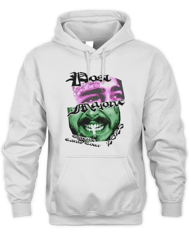 New Post Malone Merch Store Au Nz Tour Hoodie