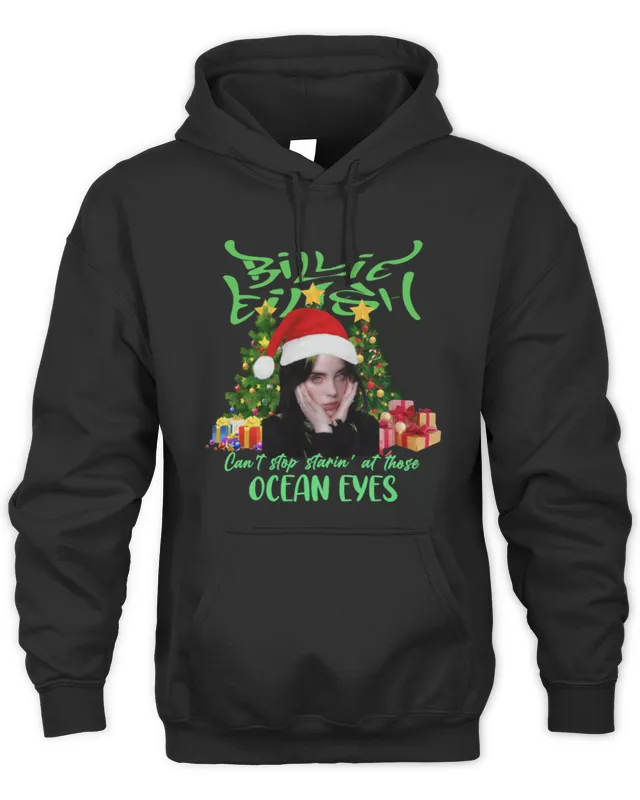 Billie Eilish Ocean Eyes Christmas Hoodie Swea Hoodie