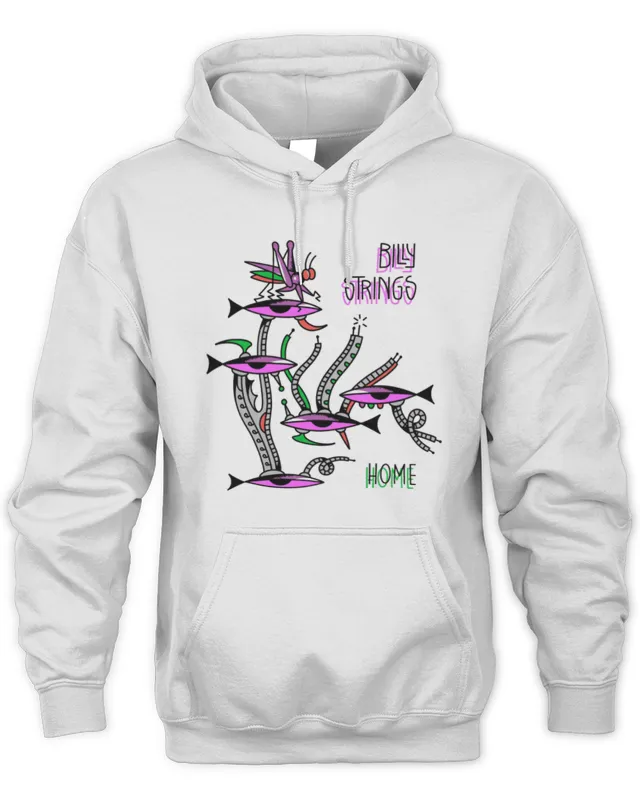 Billy Strings Store Merch Winter Tour 2025 Fisheye Hoodie