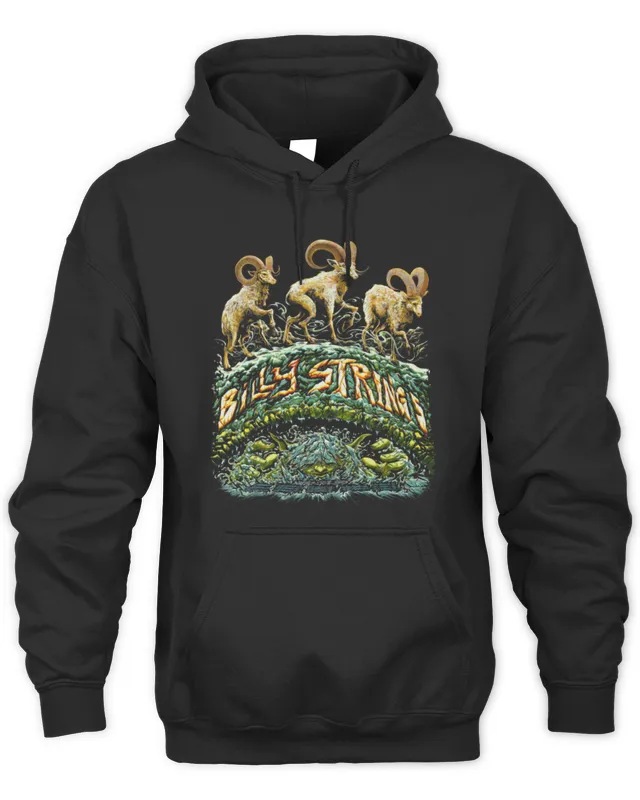 Billy Strings Store Merch Winter Tour 2025 Poster Hoodie