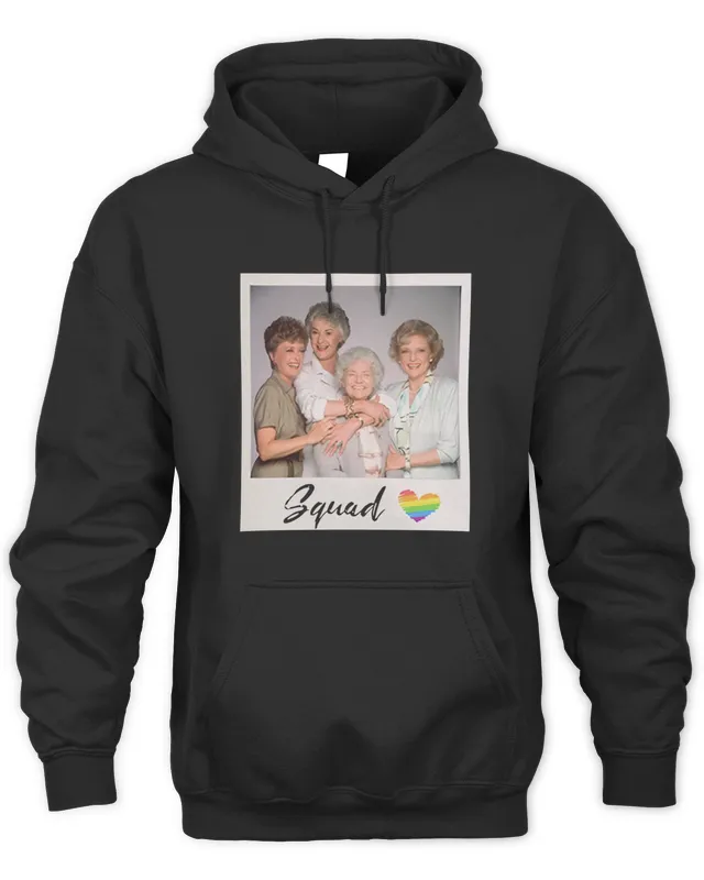 Golden Girls Merchandise The Golden Girls Rainbow Squad Hoodie