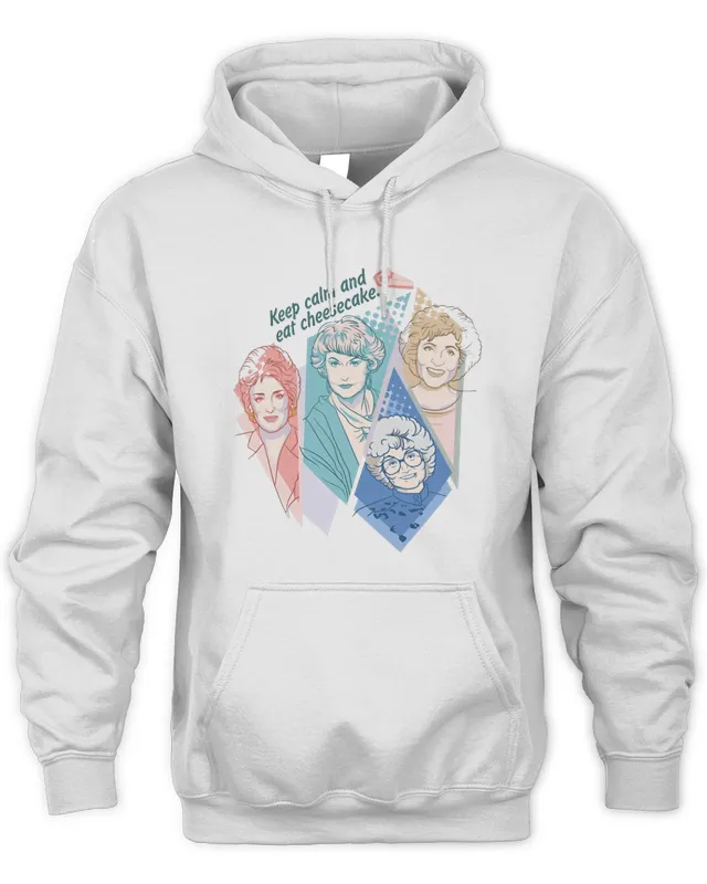 The Golden Girls Merch Keep Calm And Eat Cheesecake Hoodie Hoodie