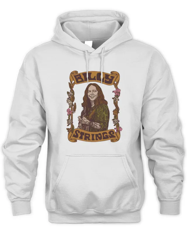 Billy Strings Merch Portrait Hoodie