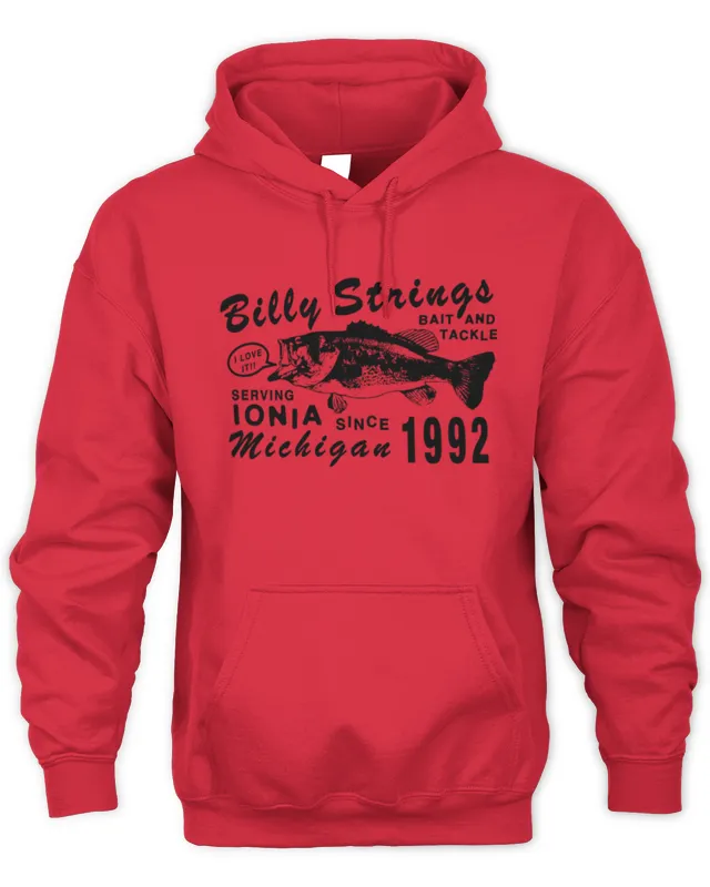 Billy Summer Tour Bait & Tackle Hoodie Billy Strings Merchandise Hoodie