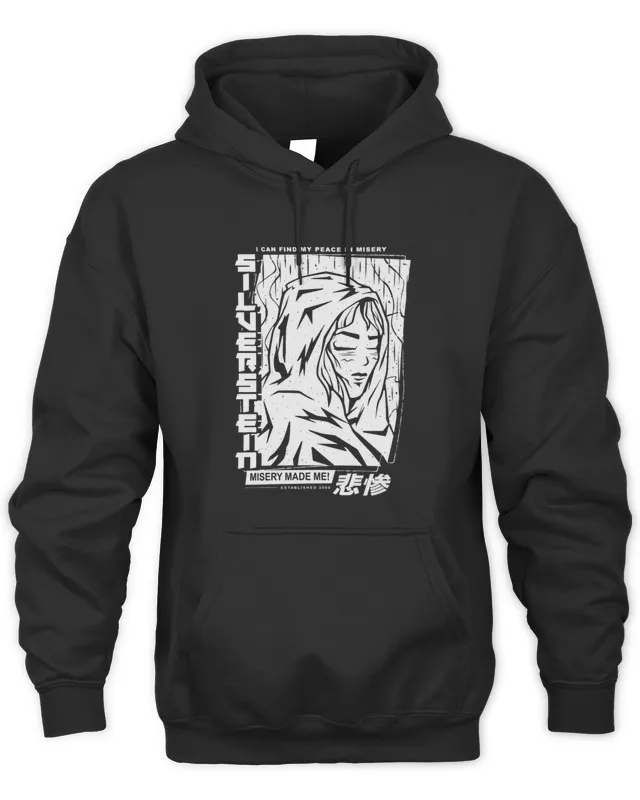 Silverstein Merch SILVERSTEIN Anime Hoodie