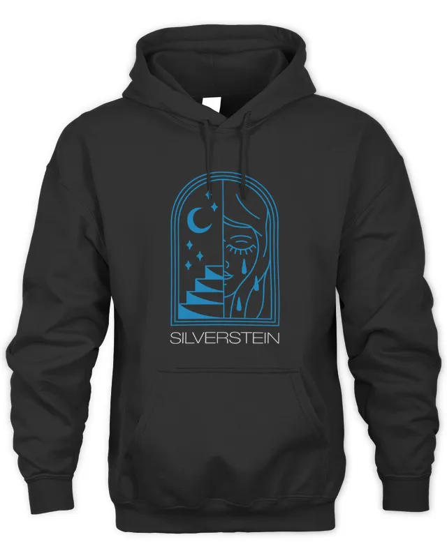 Silverstein Merch Silverstein Moon Hoodie