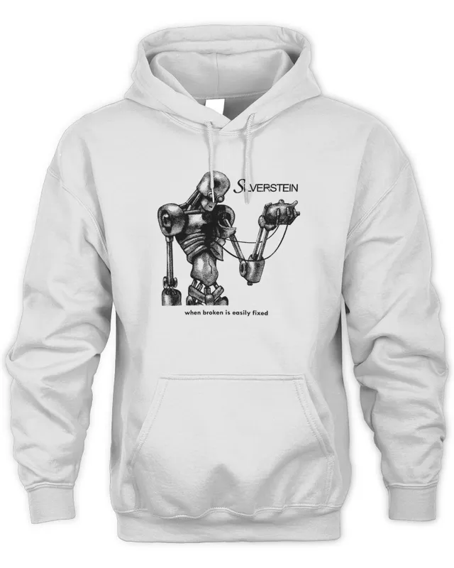 Silverstein Merch When Broken is Easily Fixed Hoodie