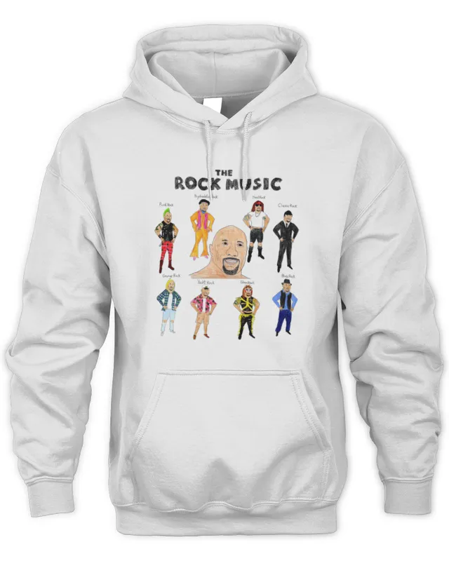 Unfortunate Portrait Shop The Rock Music Hoodie