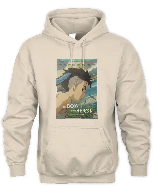 Studio Ghibli Merch The Boy and The Heron Hoodie