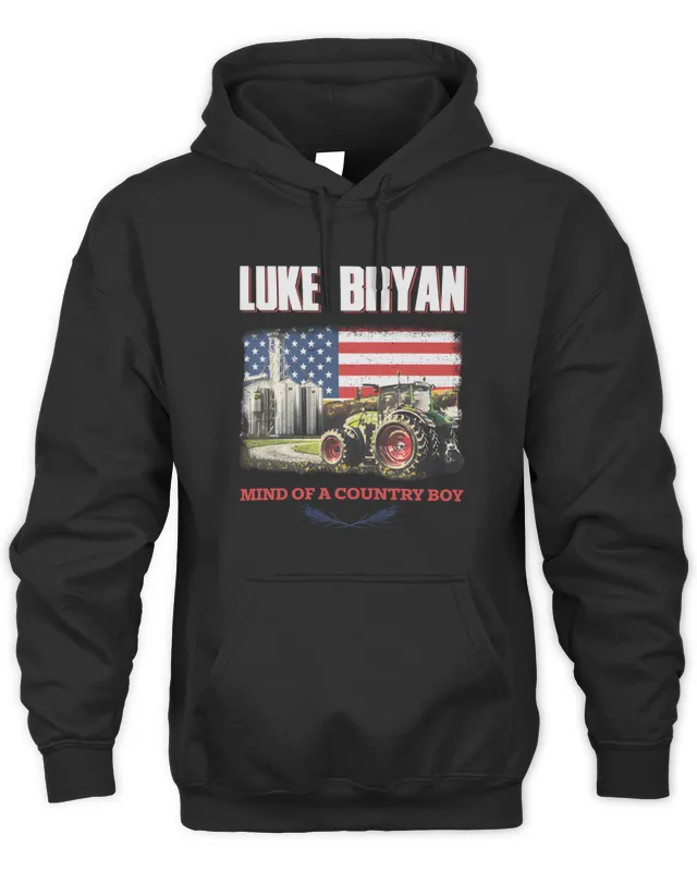 Luke Bryan Merch Store Mind Of A Country Boy Tour Farm Hoodie