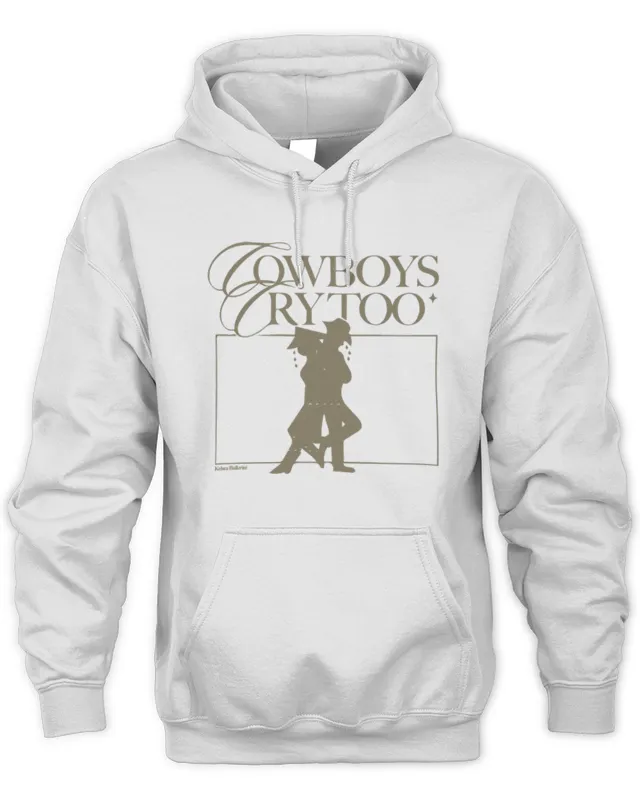 New Kelsea Ballerini Official Store Cowboys Cry Too Graphic Hoodie Hoodie