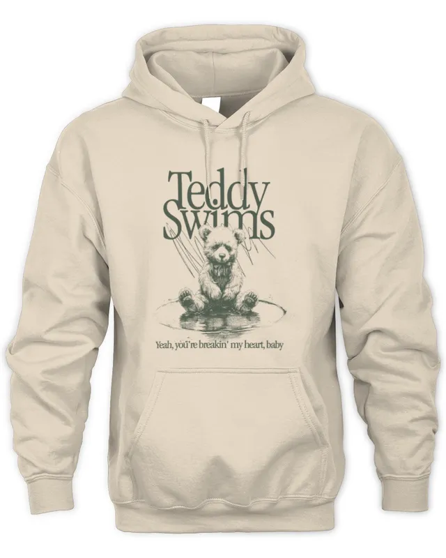 Teddy Swims Official Store Breakin' My Heart Hoodie